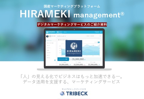 マーケティングプラットフォーム「HIRAMEKI management®」
