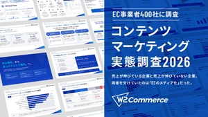 【EC企業400社調査】コンテンツマーケティング実態調査 2026
