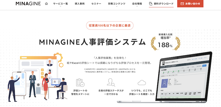 ミナジン人事評価システム