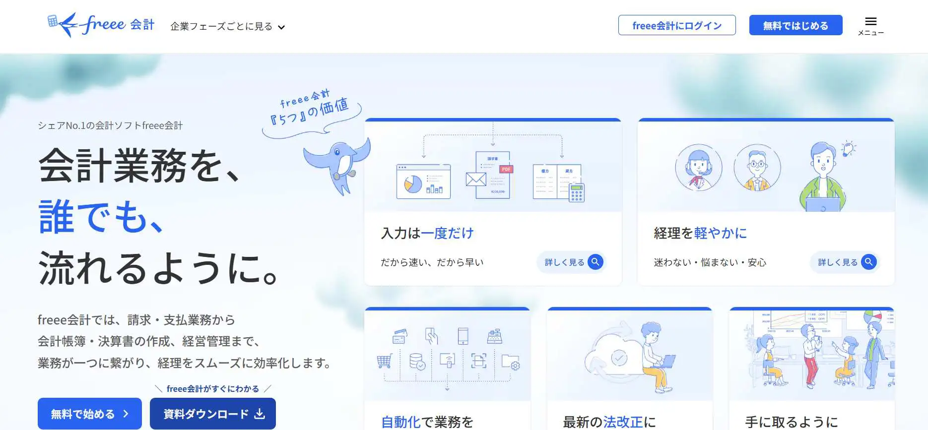 2026年版/比較表つき】クラウド会計ソフトおすすめ20選を比較！選び方も紹介 | LISKUL