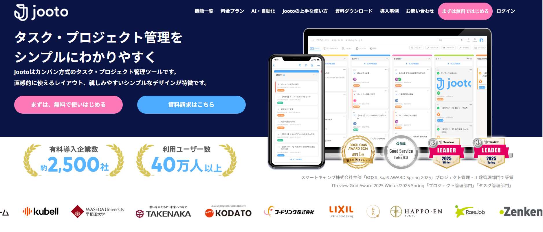 Jooto／株式会社PR TIMES