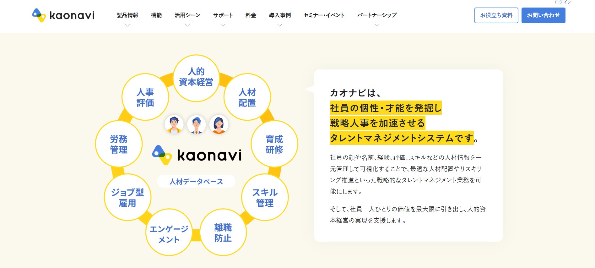 カオナビ